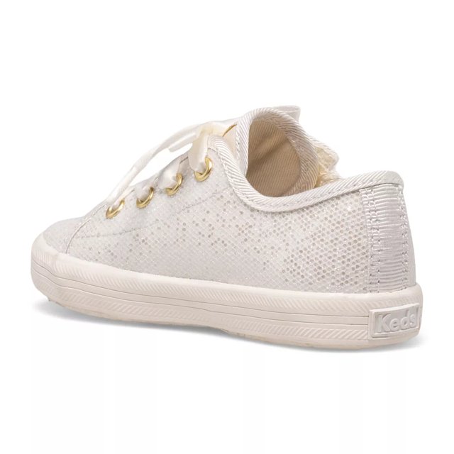 Keds Kickstart Celebrations Jr. Sneaker Ivory Size 4 M Girls Shoes