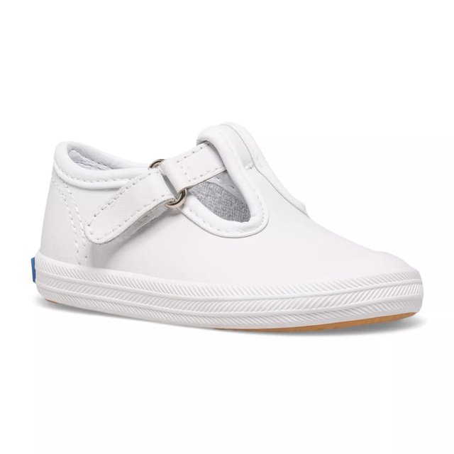 Keds Infant Champion Lace Toe Cap T Strap