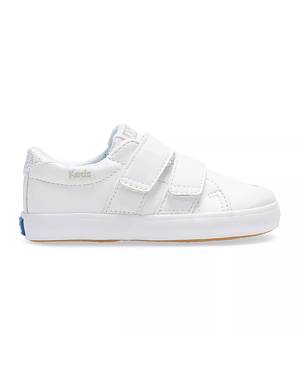 Keds Girls Daphne T Strap Leather Sneakers