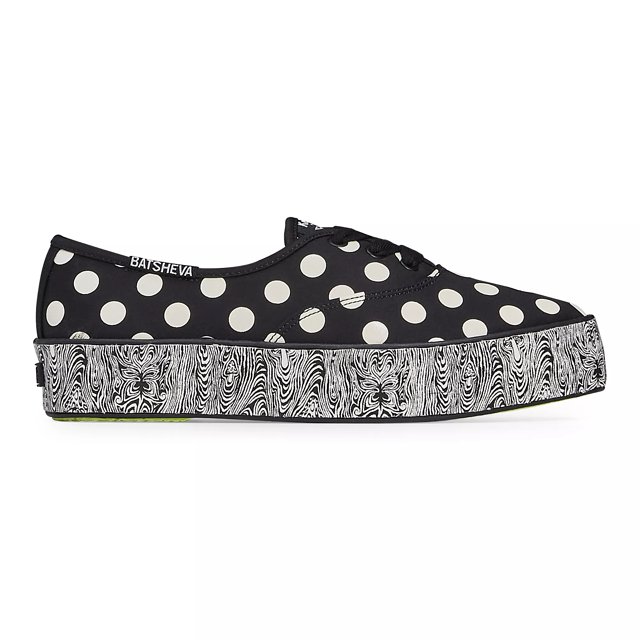 Black and white polka dot shoes shop
