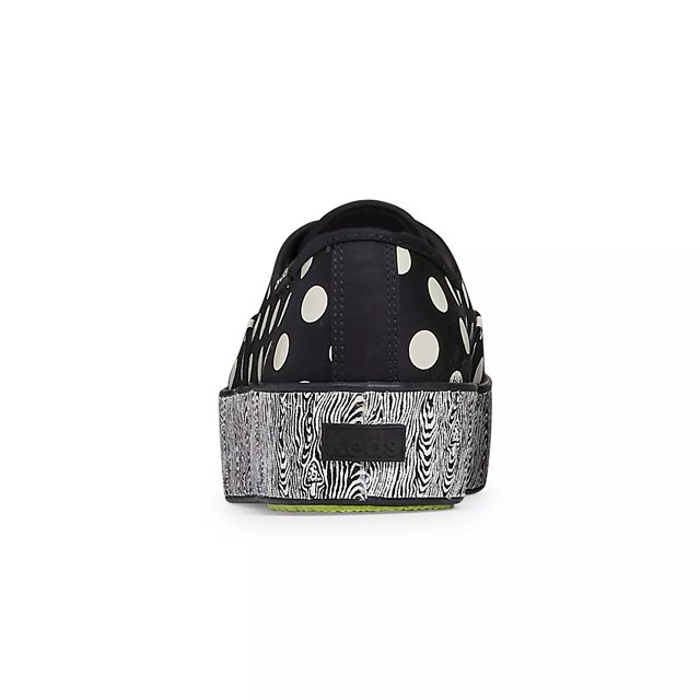 Black and white polka dot keds shop