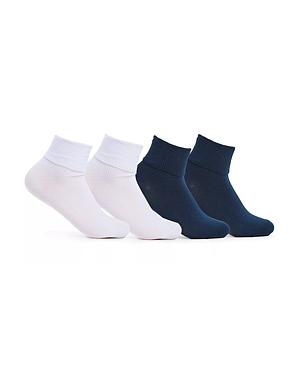 Keds 6 Pack Heavy Weight Turn Cuff Socks in White