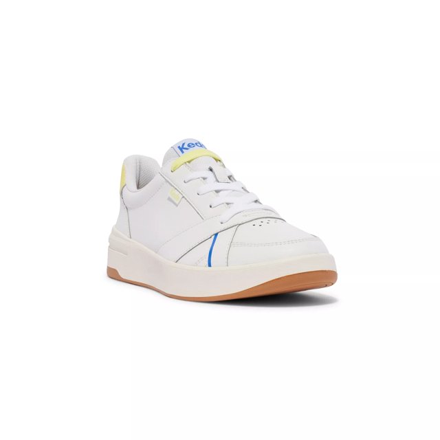 Keds The Court Leather Lace Up Free Shipping KEDS