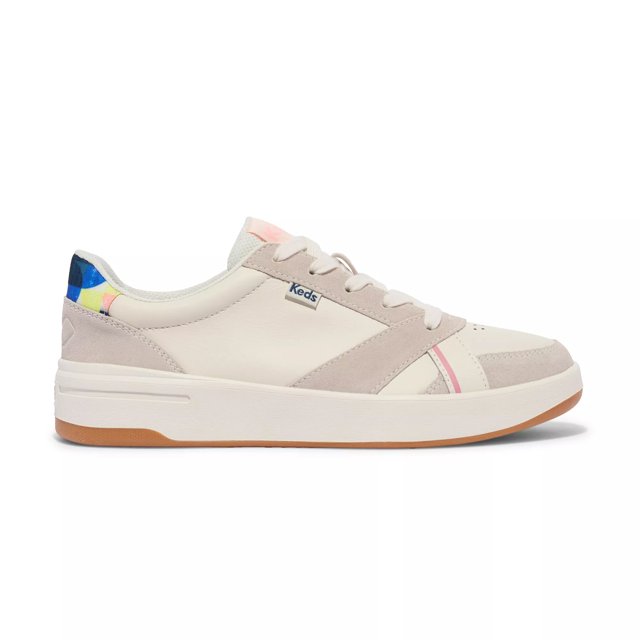 Keds The Court Leather Lace Up Free Shipping KEDS