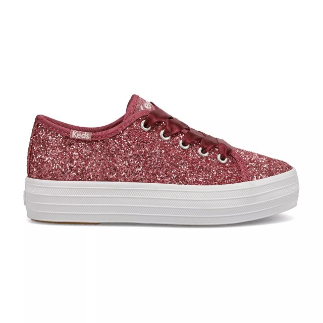 Keds Big Kids Triple Up Glitter Celebrations Free Shipping KEDS