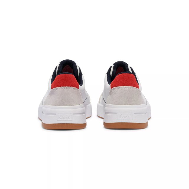 Red leather keds store