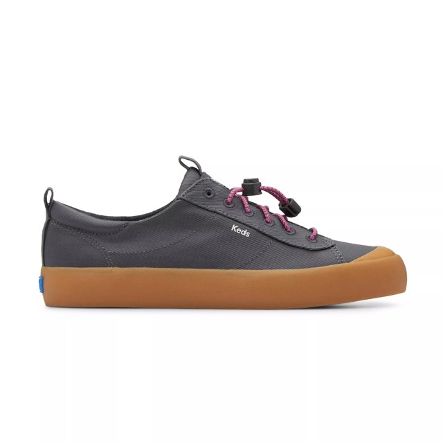 Keds Kickback Toe Cap Toggle Coated Twill Slip On Free Shipping KEDS