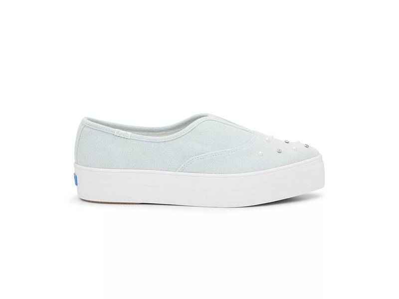 Light blue keds shoes on sale