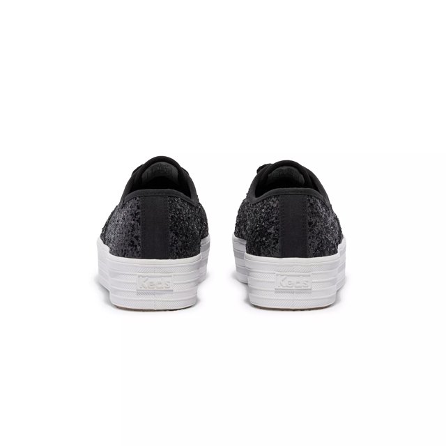 Black glitter keds hot sale