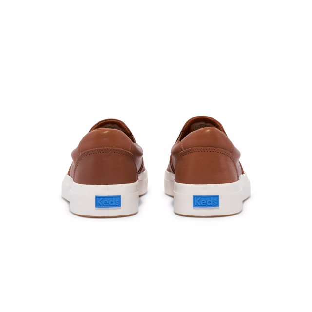 Ladies leather keds hot sale