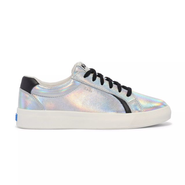 Keds Pursuit Iridescent Leather Lace Up Free Shipping KEDS