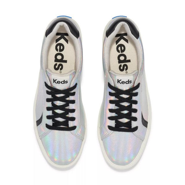 Keds Pursuit Iridescent Leather Lace Up Free Shipping KEDS
