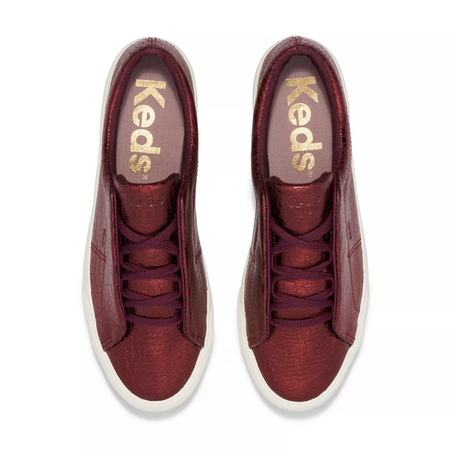 Red keds slip on outlet