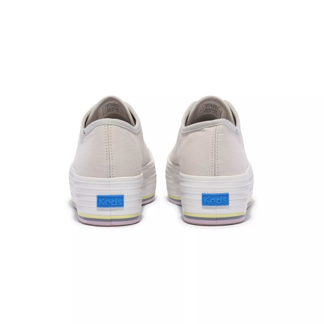 Keds Triple Up Canvas Bottom Foxing Stripe Lace Up Free Shipping KEDS