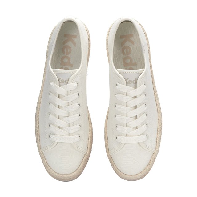 Keds Triple Up Canvas Jute Foxing Lace Up - Free Shipping | KEDS