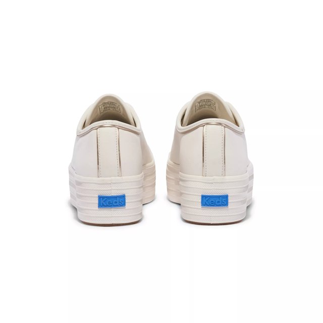 Keds triple leather white discount