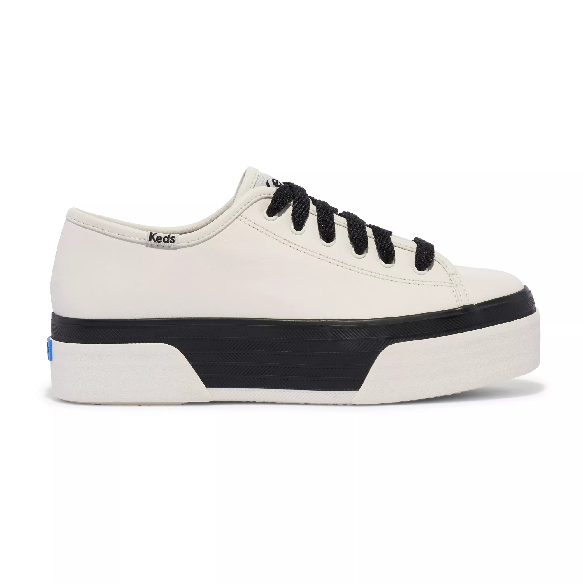 Keds Triple Up Leather Bumper Foxing Stripe Lace Up