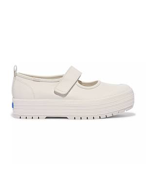【KEDS】ストラップ 付き デニム メリージェーン WHITE Keds Mary Jane Denim - Free Shipping | KEDS