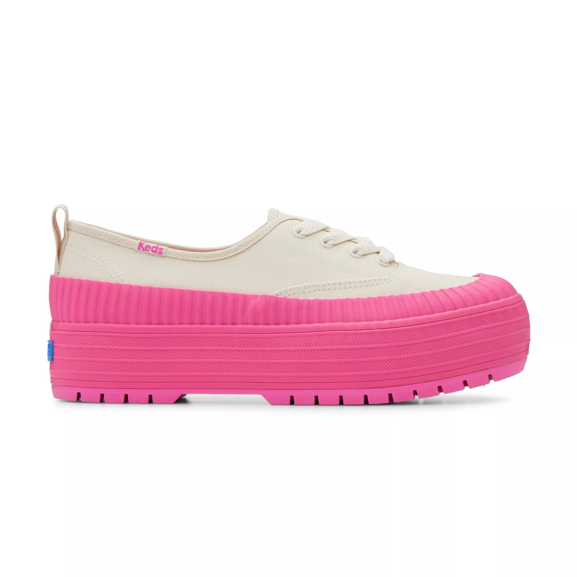 Keds Women s Platform Lug Sneaker Pink Low top Sneakers 7.5