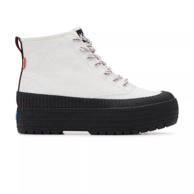 Canvas platform boots clearance