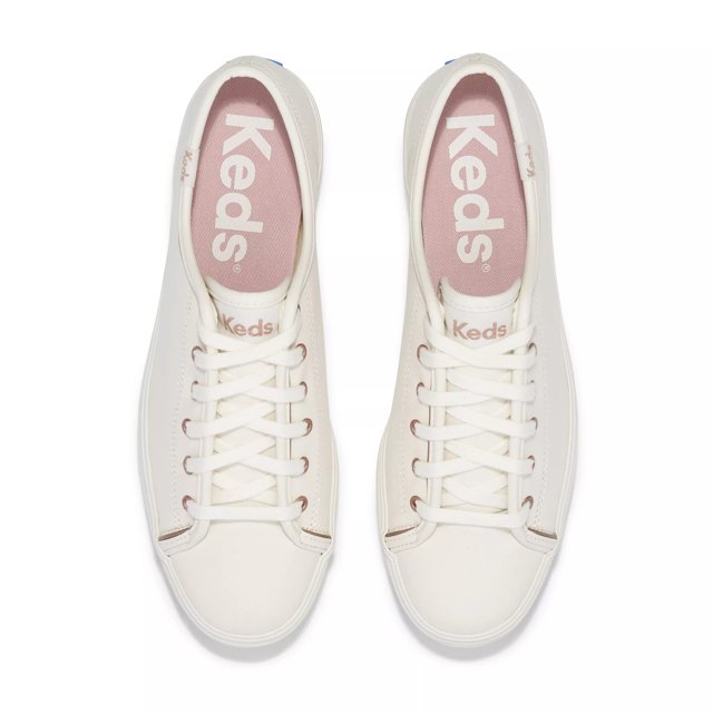 Keds triple kick leather women's sneakers sales