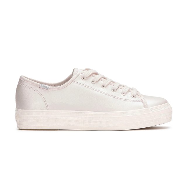 【気質アップ】 Keds Triple Kick Leather Pearlized Foxing Celebrations Lace デュエルマスターズ