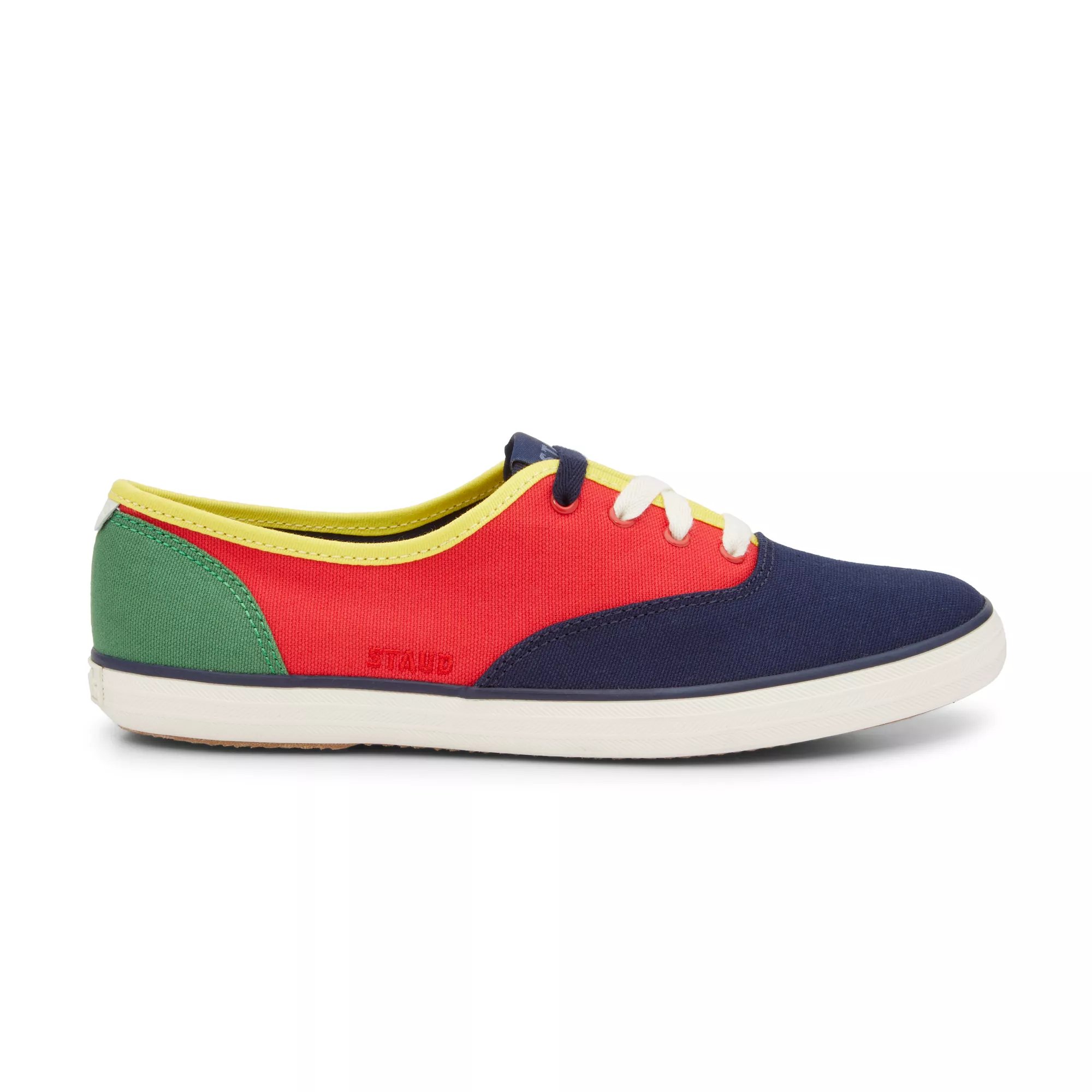 Keds x Staud Champion Canvas Color Blocked Lace Up - Free Shipping | KEDS