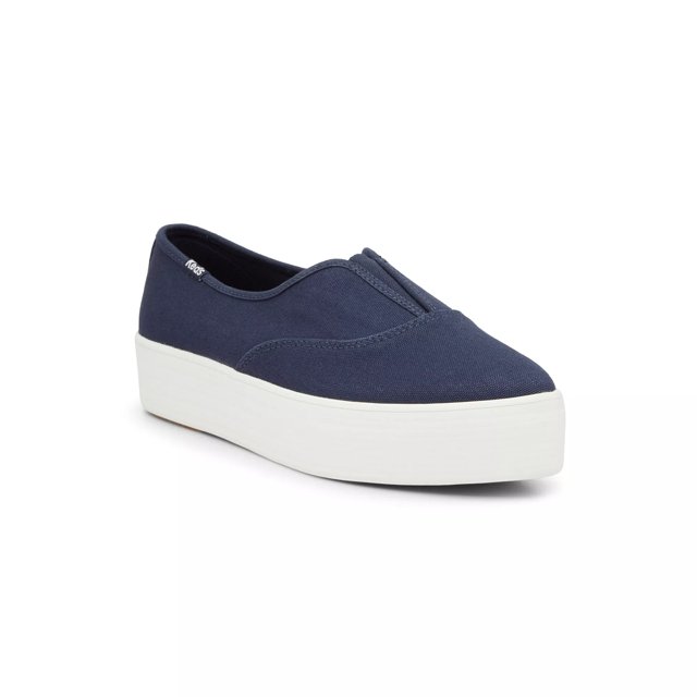 Keds Women s Point Slip Canvas Canvas Sneakers in Navy Size 6 M