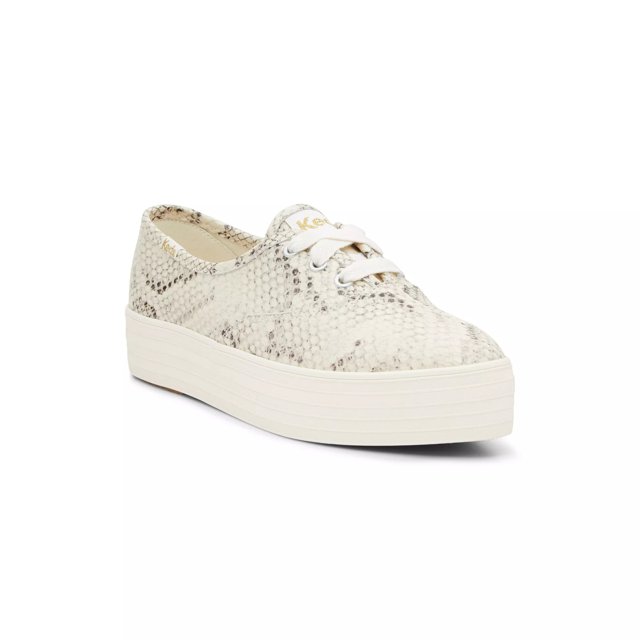 Snake print platform sneakers clearance
