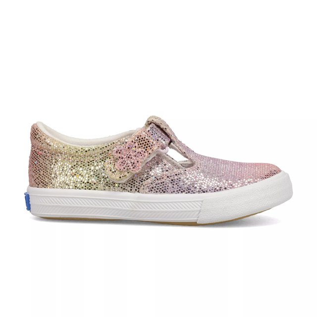 Kids glitter keds discount