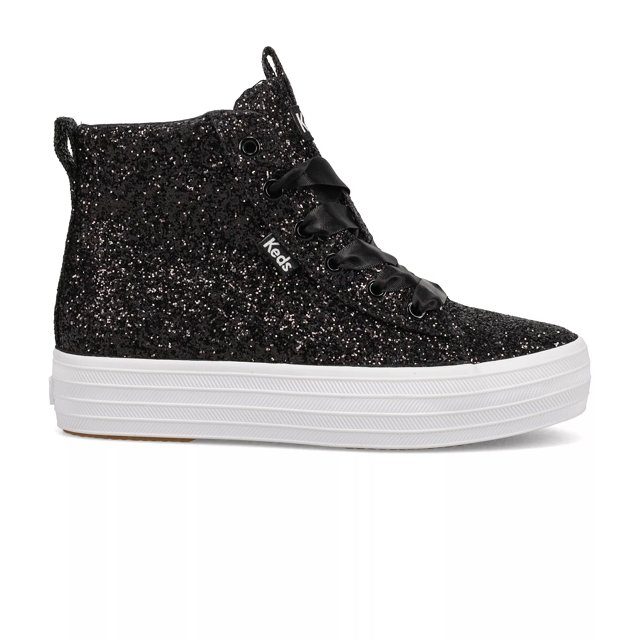 Keds Big Kids Triple Up Hi Top Glitter Celebrations