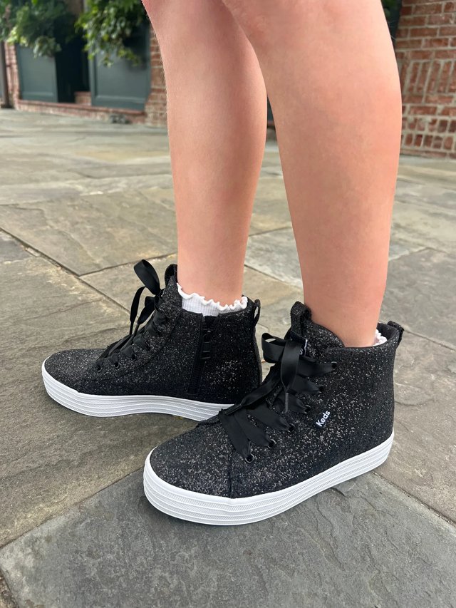 Girls glitter keds on sale