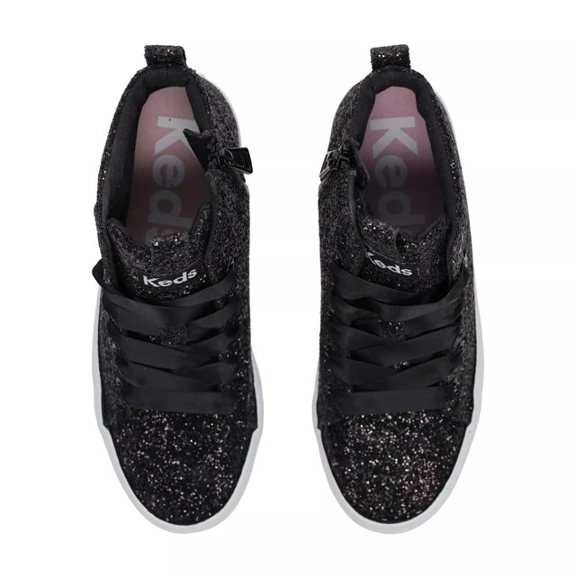Black glitter keds online