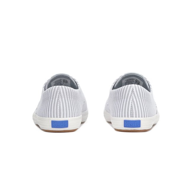 Keds Champion Round Toe Ticking Stripe Slip On - Free Shipping | KEDS