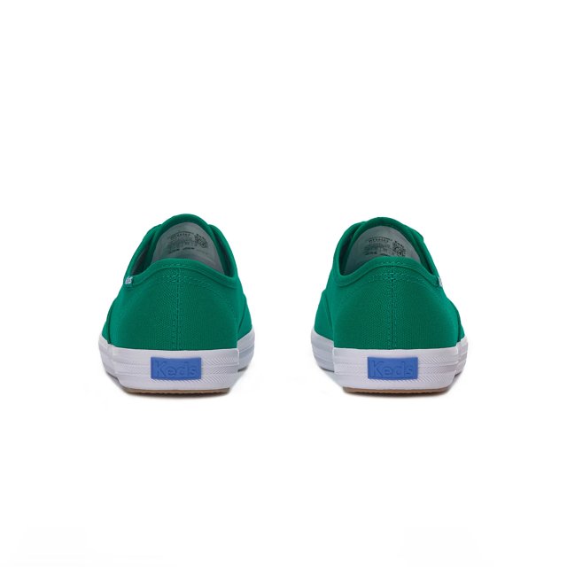 Keds Women s Champion Canvas Lace Up Canvas Sneakers in Kelly Green Size 9.5 W