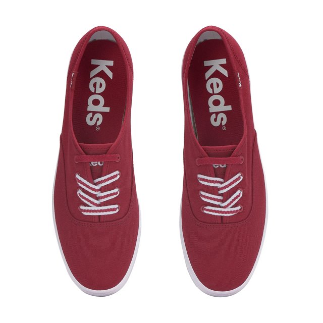 Keds champion red canvas shop