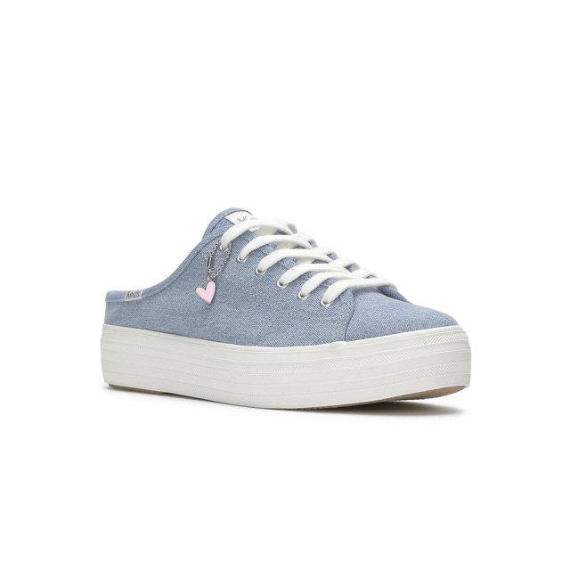 keds denim slip ons