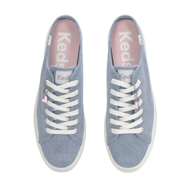 Keds Triple Kick Mule Light Blue