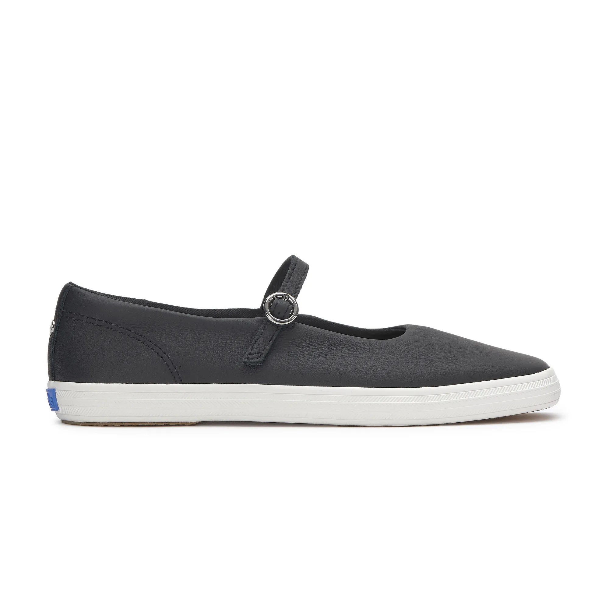 Keds Women's Square Toe Mary Jane Leather Leather Sneakers In Black