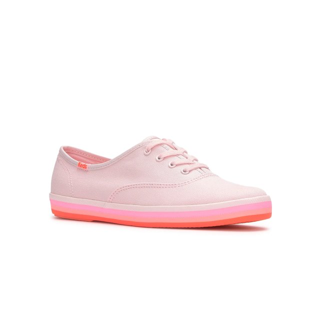 Keds Champion Canvas Foxing Stripe Lace Up - Free Shipping