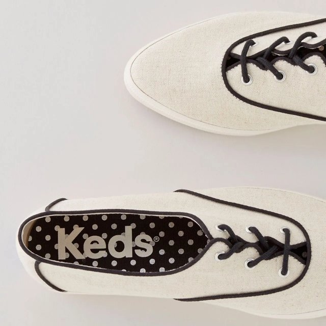 [ KEDS ]★CHAMPION BALLET Keds Champion Point Low Wave Canvas Lace Up - Free Shipping