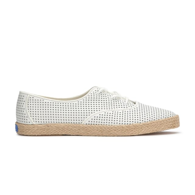 [ KEDS]★CHAMPION LEATHER Keds Champion Leather Tone Off Foxing Lace Up - Free