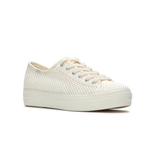 Keds Triple Kick Cotton Mesh Lace Up