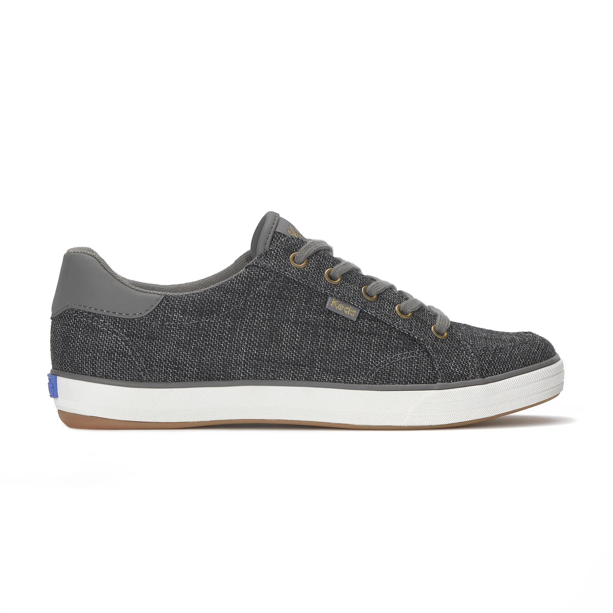 Keds Women's Center Iii Tweed Lace Up Canvas Sneakers