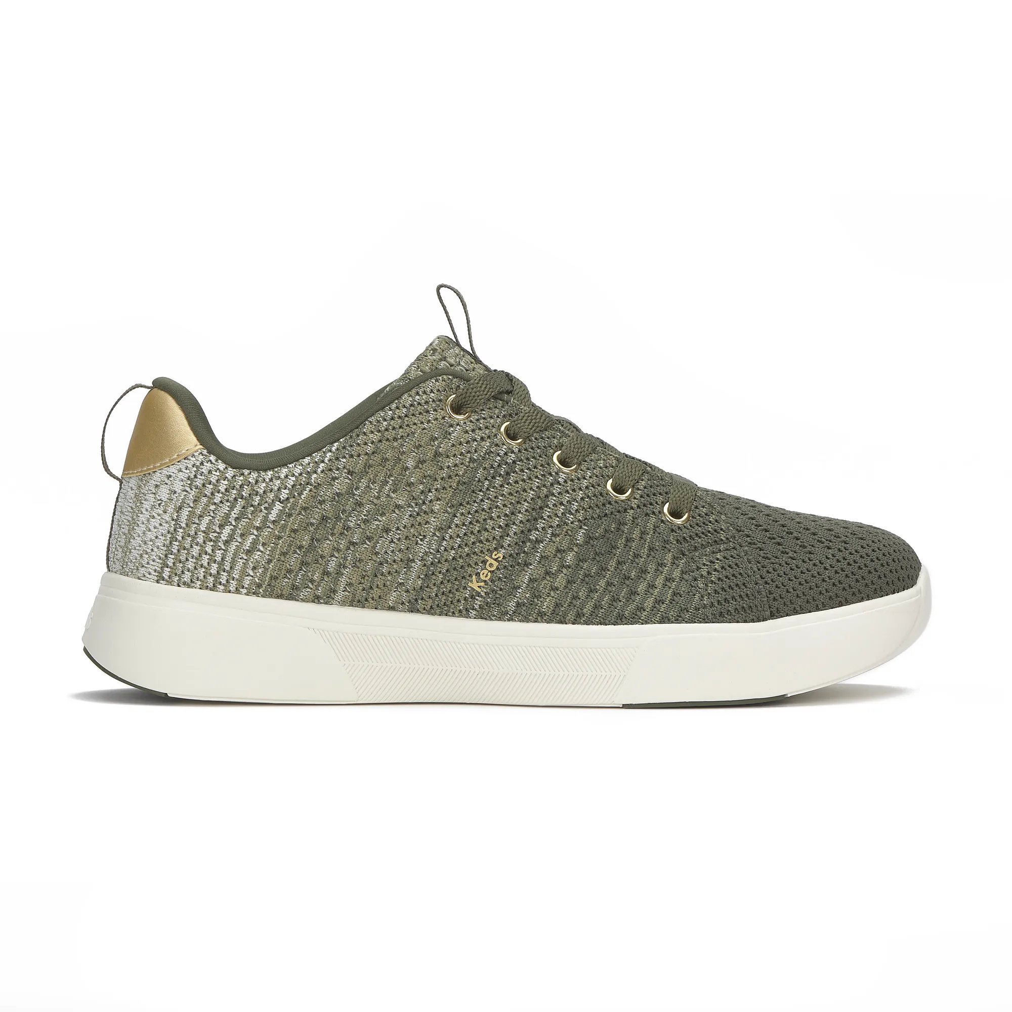 Keds Women's Blisswalk Ombre Knit Lace Up Canvas Sneakers