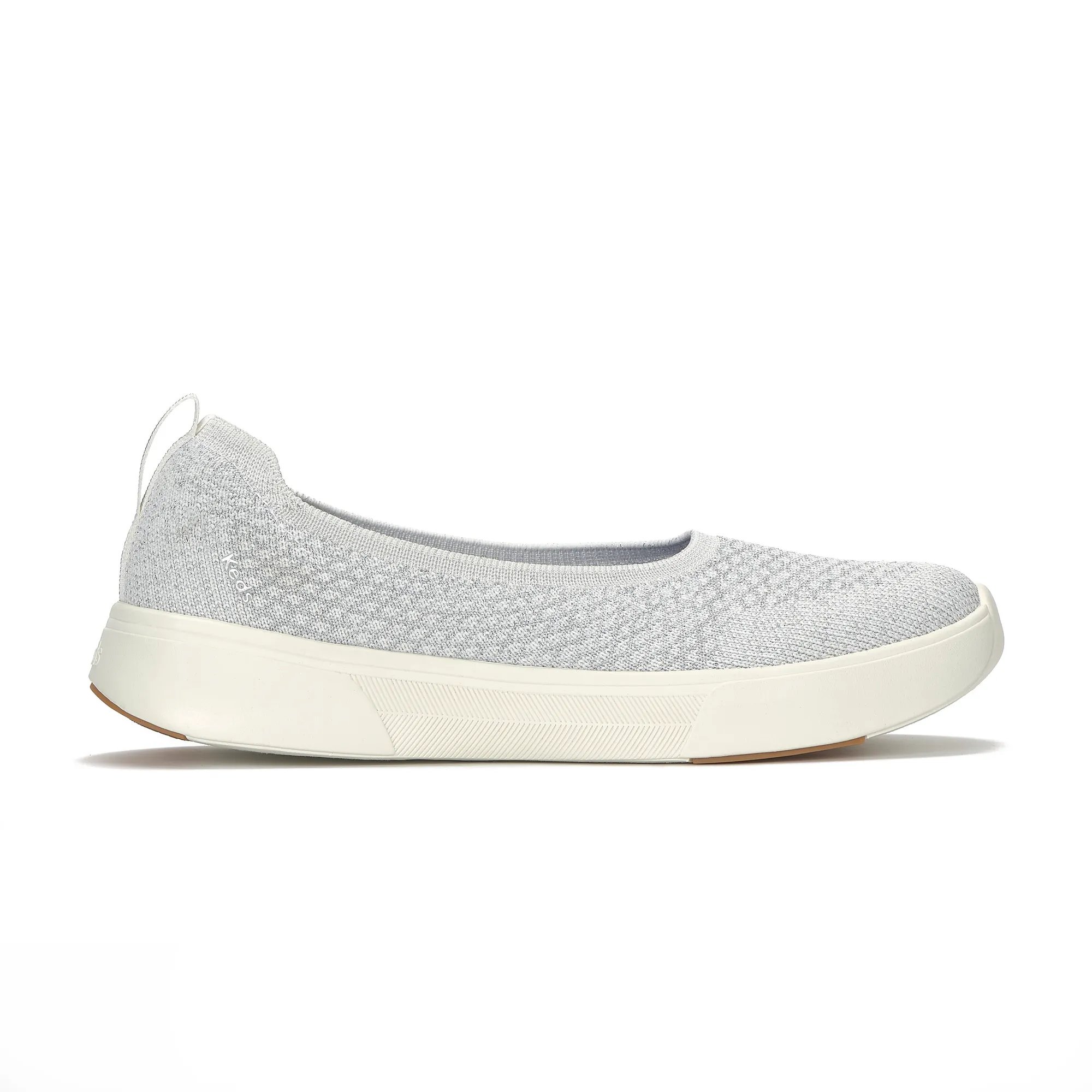 Keds Women's Blisswalk Skimmer Metallic Knit Canvas Sneakers