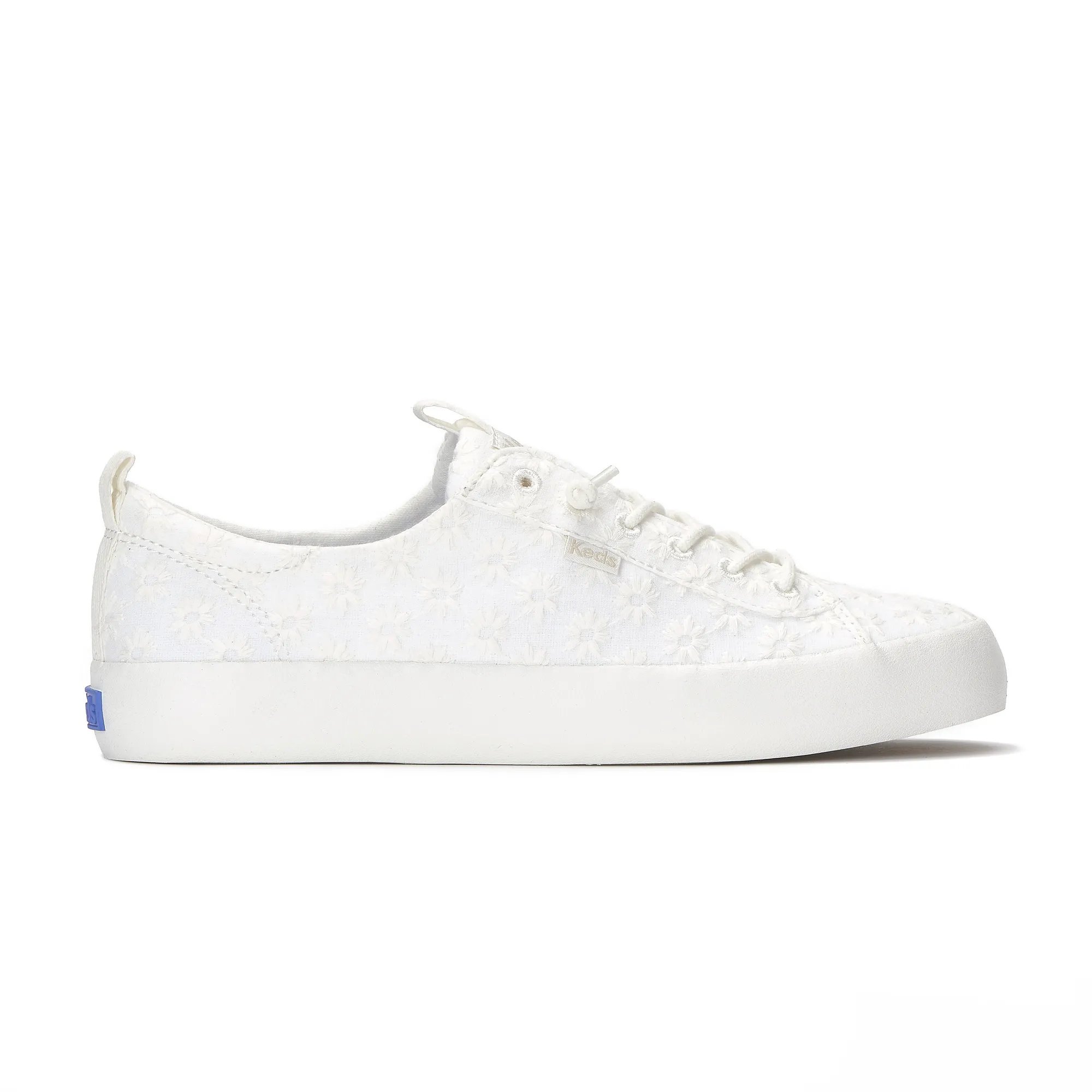 Keds Women's Kickback Starburst Eyelet Slip On Canvas Sneakers