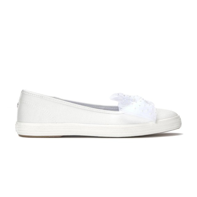 Keds Maisie Ballet Oversized Bow Celebrations Slip On - Free