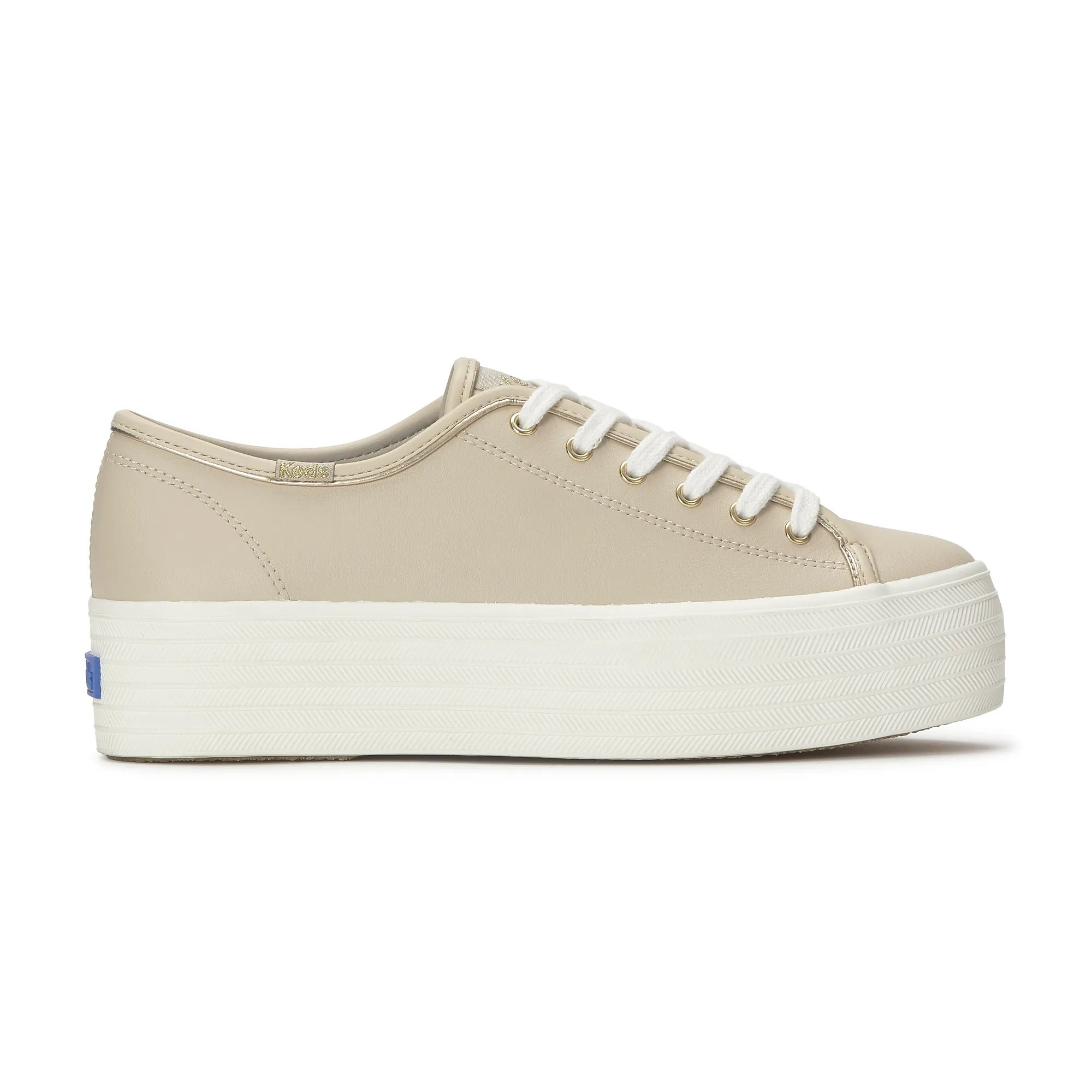 Keds Women's Triple Up Leather Lace Up Leather Sneakers