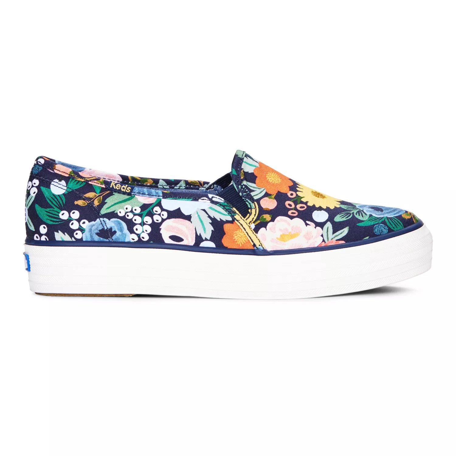 Keds x Rifle Paper Co. Triple Decker Vintage Blossom Slip On